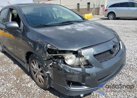 2009 Toyota Corolla S z USA, uszkodzony, nr VIN 2T1BU40E29C145656